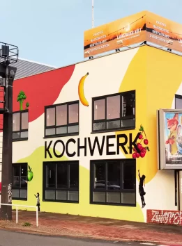 Fassadengestaltung von MakeItBright - ABC Kochwerk Bremen